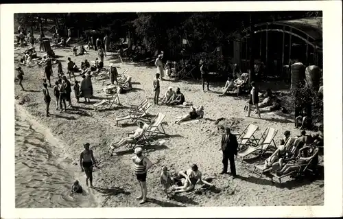 Ak Hamr na Jezeře Hammer am See Region Reichenberg, Strandpartie
