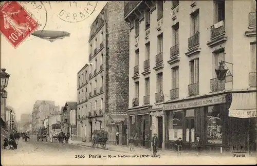 Ak Paris XV. Arrondissement Vaugirard, Rue Labrouste