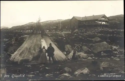 Foto Ak Grotli Grotlid Norwegen, Teilansicht