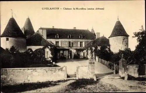 Ak Coulanges Allier, Chateau de Mortillon