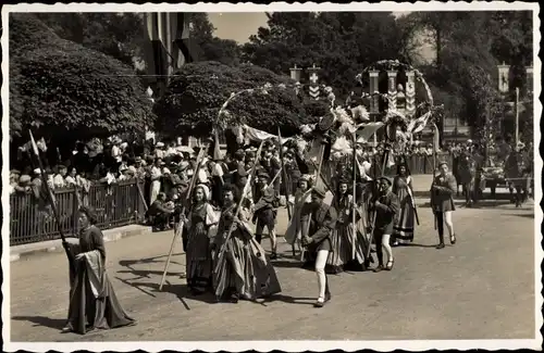 Ak Genève Genf Schweiz, Cortege du IIeme millenaire, Festzug