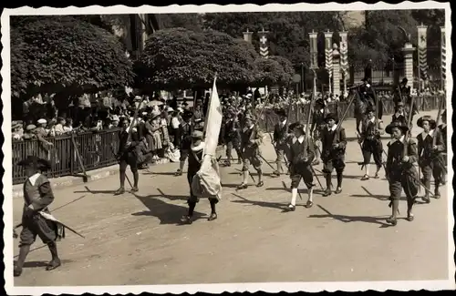Ak Genève Genf Schweiz, Cortege du IIeme millenaire