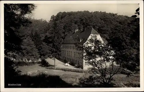 Ak Bad Bergzabern an der Weinstraße Pfalz, Haushaltungsschule Waldmühle