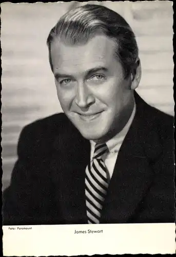 Ak Schauspieler James Stewart, Portrait