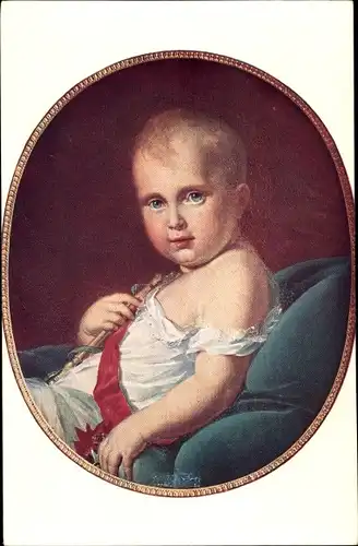 Künstler Ak Gerard, F., Napoleon Francois Charles Joseph, Prince Impérial
