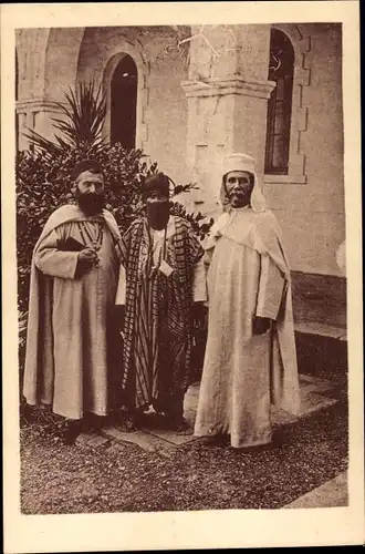 Ak Le Pere de Foucauld en visite a la Maison mere des Peres Blancs