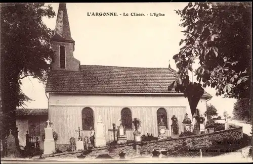Ak Le Claon Meuse, l'Eglise