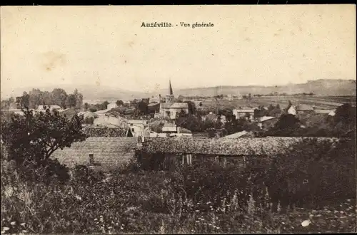 Ak Auzéville en Argonne Meuse, Vue generale