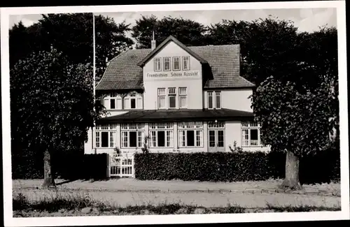 Ak Ostseebad Scharbeutz in Ostholstein, Fremdenheim Schöne Aussicht, Gesamtansicht