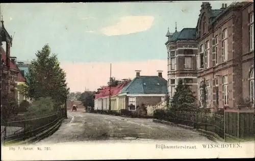 Ak Winschoten Oldambt Groningen, Blijhamsterstraat