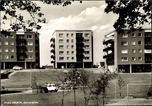 Ak Urbach Porz Köln am Rhein, Marienplatz