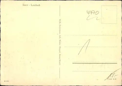 Ak Soest in Westfalen, Am Loerbach