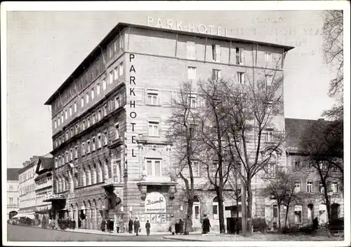 Ak Fürth in Mittelfranken Bayern, Voelter's Park Hotel Betriebe