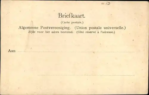 Ak Koog aan de Zaan Nordholland Niederlande, Dubbelebuurt