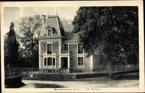 Ak Montmarault Allier, Villa Barbatte
