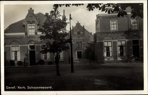 Ak Schoonrewoerd Utrecht Niederlande, Geref. Kerk