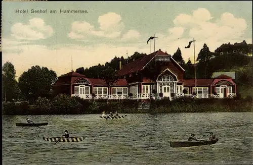 Ak Hamr na Jezeře Hammer am See Region Reichenberg, Hammersee, Hotel Seehof