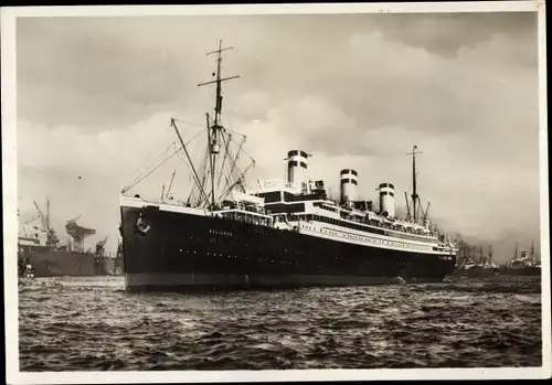 Ak Dampfer, Dampfschiff Reliance, HAPAG