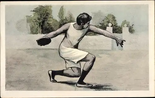 Ak Diskuswerfer, Leichtathletik