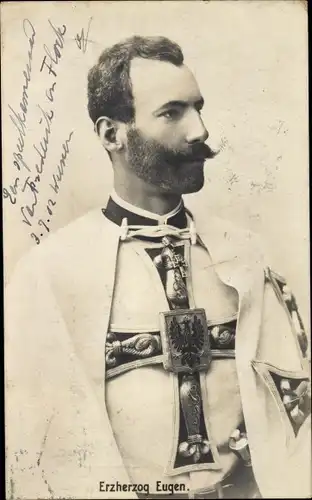 Ak Erzherzog Eugen von Österreich-Teschen, Portrait