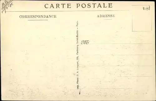 Ak Le Claon Meuse, Les Collines de l'Argonne au Claon