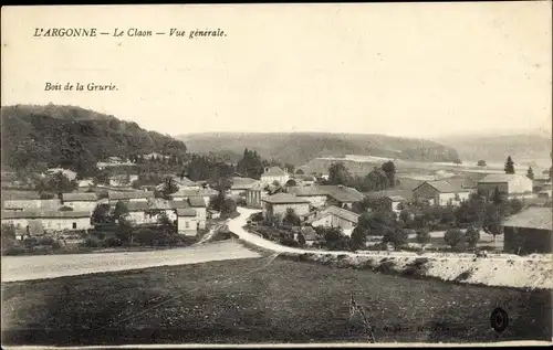 Ak Le Claon Meuse, Vue generale