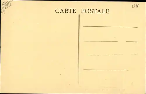 Ak Verdun Lothringen Meuse, Rue du St. Esprit, maintenant Avenue de la Victoire