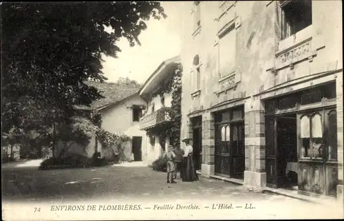 Ak Le Val d'Ajol Vosges, Hotel de la Feuillée Dorothée