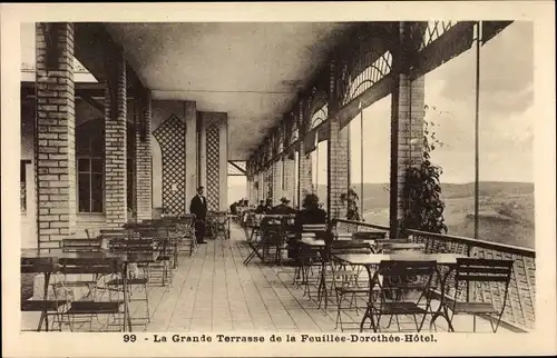 Ak Le Val d'Ajol Vosges, Hotel de la Feuillée Dorothée