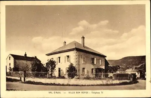 Ak Le Val d'Ajol Vosges, Villa Bon Repos
