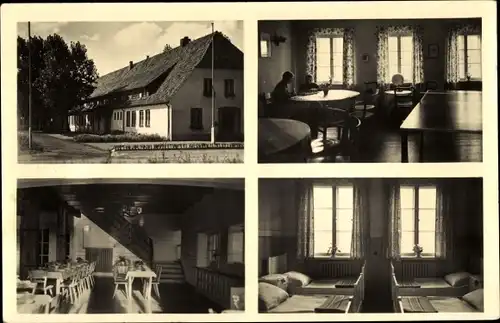 Ak Tarnewitz Ostseebad Boltenhagen, SVA Kindererholungsheim, Innenansicht