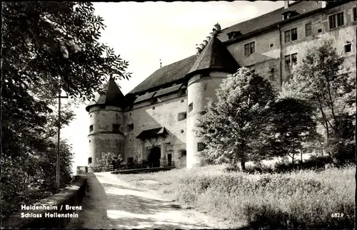 Ak Heidenheim an der Brenz, Aufgang zum Schloss Heilenstein