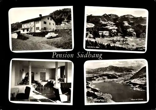 Ak Wiedemannsdorf Thalkirchdorf Oberstaufen im Allgäu, Pension Südhang, Panorama