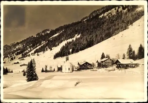 Ak Balderschwang im Allgäu, Haus Ifenblick, Skischule u. Sportheim Polizeisportverein Ff/M