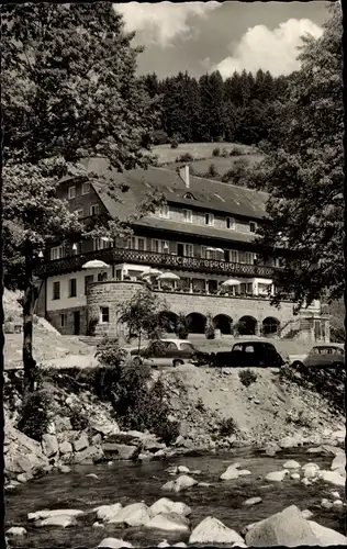 Ak Schönmünzach im Murgtal Baiersbronn im Schwarzwald, Gasthof  Berghof