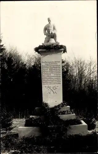 Foto Ak Bad Ems an der Lahn, Denkmal