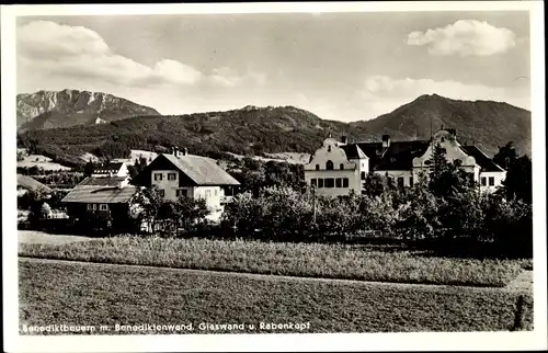 Ak Benediktbeuern in Oberbayern, Benediktenwand, Glaswand, Rabenkopf