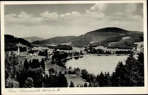 Ak Titisee Neustadt im Breisgau Hochschwarzwald, Panorama