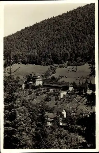 Ak Leutenberg in Thüringen, Genesungsheim, Ansicht v. d. Wachhütte