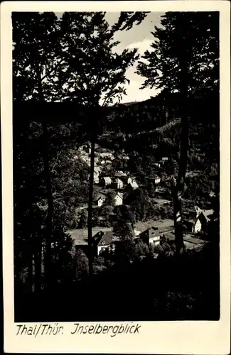 Foto Ak Bad Thal Ruhla in Thüringen, Inselbergblick