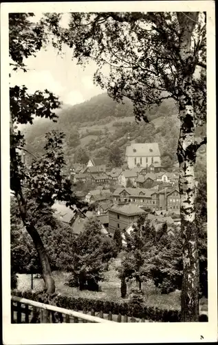 Ak Ruhla in Thüringen, Blick zur Kirche St. Trinitatis
