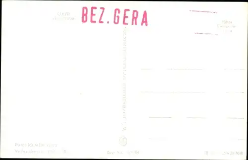 Ak Gera in Thüringen, Hochhaus