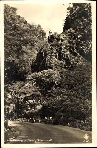 Ak Buchenbach im Schwarzwald, Hirschsprung im Höllental