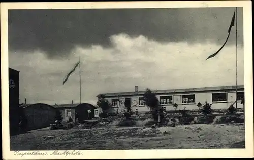 Ak Bad Orb im Main Kinzig Kreis Hessen, Kinderdorf Wegscheide, Jasperthaus, Marktplatz