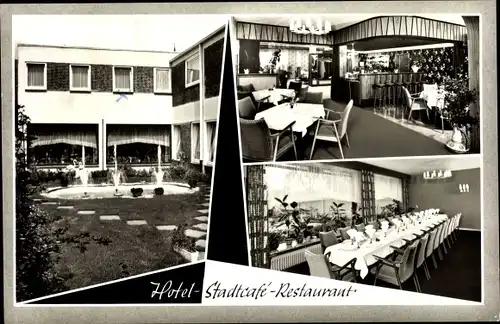 Ak Schleswig an der Schlei, Hotel Stadtcafé Restaurant