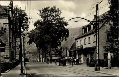 Ak Klingenthal im Vogtland Sachsen, Partie am Kino