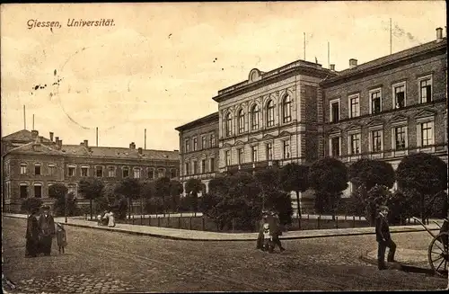 Ak Gießen an der Lahn Hessen, Universität