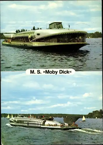 Ak MS Moby Dick, Binnenschiff, Berliner Reederei Stern