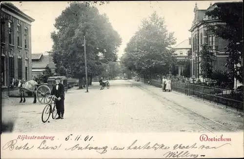 Ak Doetinchem Gelderland, Rijksstraatweg