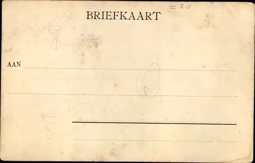 Ak Apeldoorn Gelderland, Dorpstraat, Pferdestraßenbahn